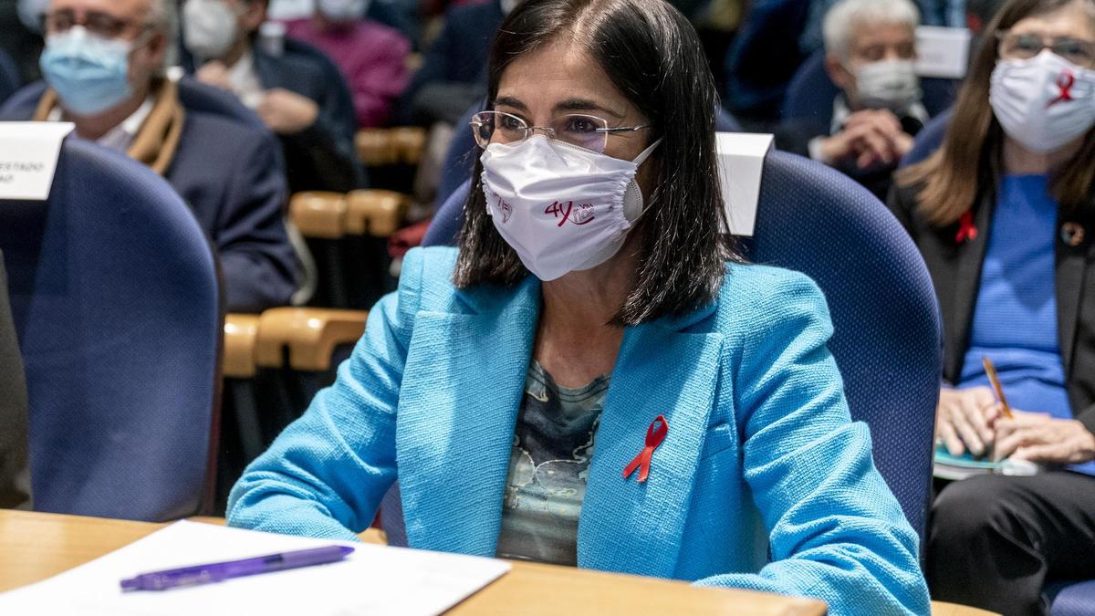 La ministra de Sanidad, Carolina Darias.