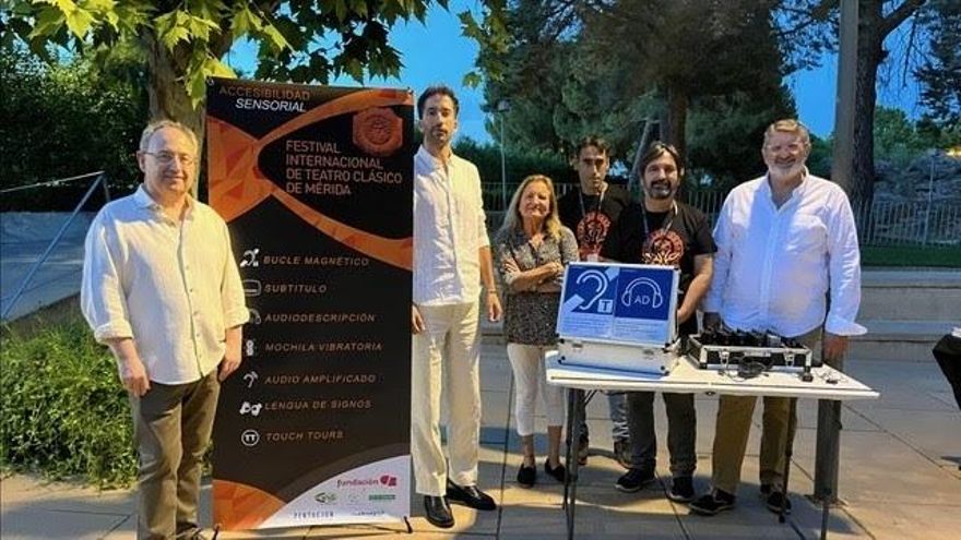 El Festival de Teatro Clásico de Mérida vuelve a sacar matrícula en accesibilidad