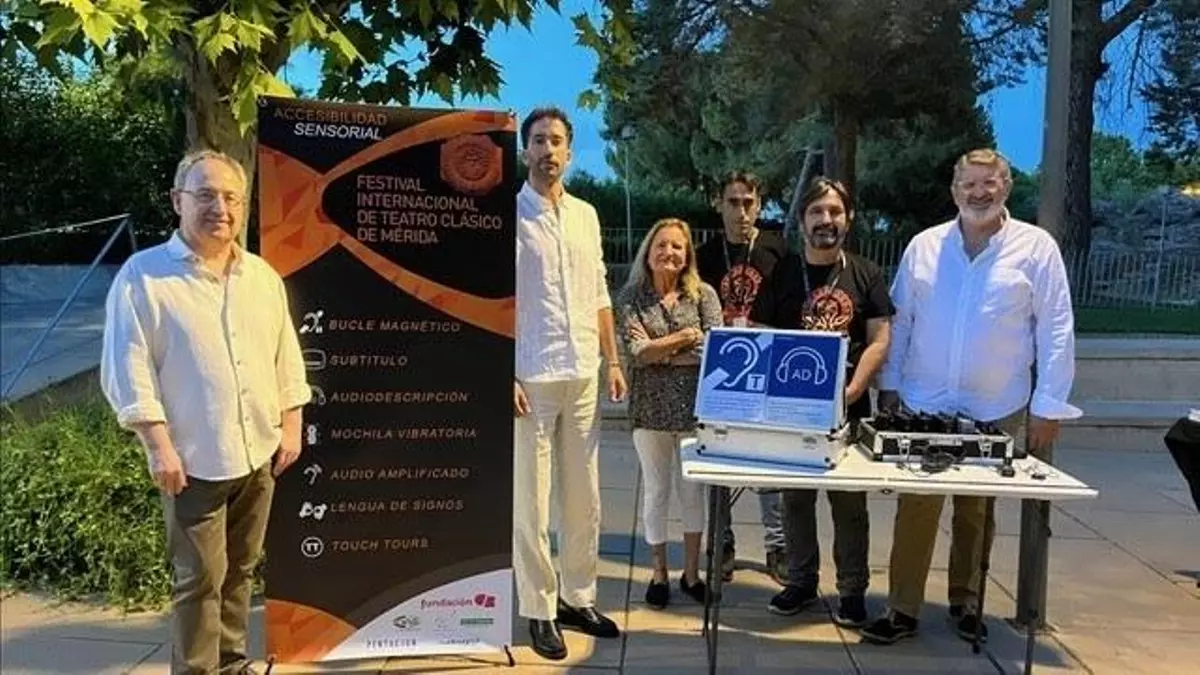 El Festival de Teatro Clásico de Mérida vuelve a sacar matrícula en accesibilidad
