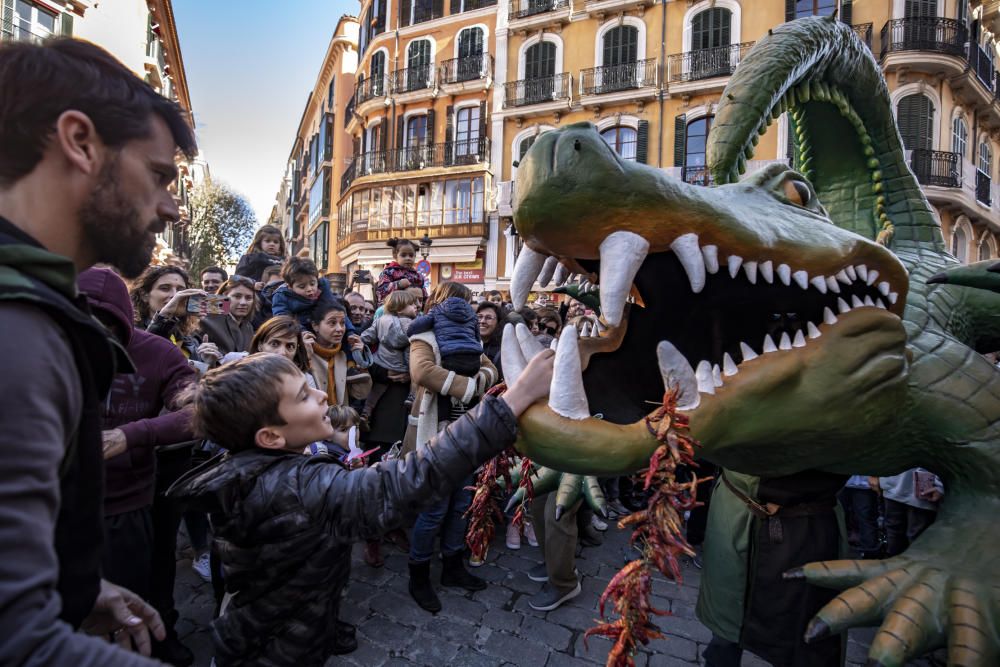 Palma inicia las Fiestas de Sant Sebastià