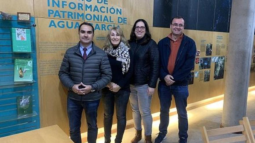 De izquierda a derecha, el alcalde, José Daniel Díaz, y los ediles Raquel Marichal, Leticia López y Tarsis Morales.