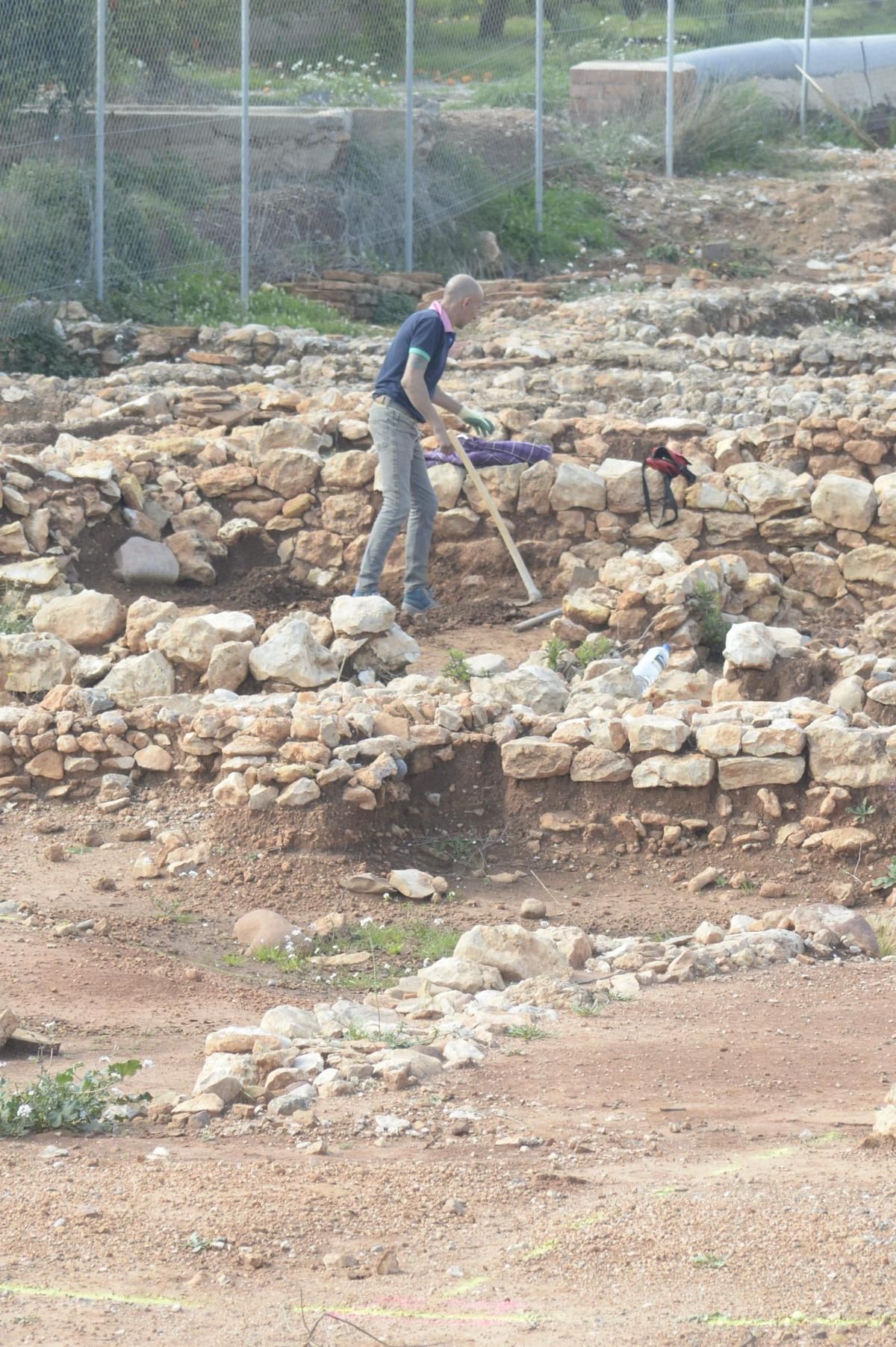 Obras en la villa romana de Castellón