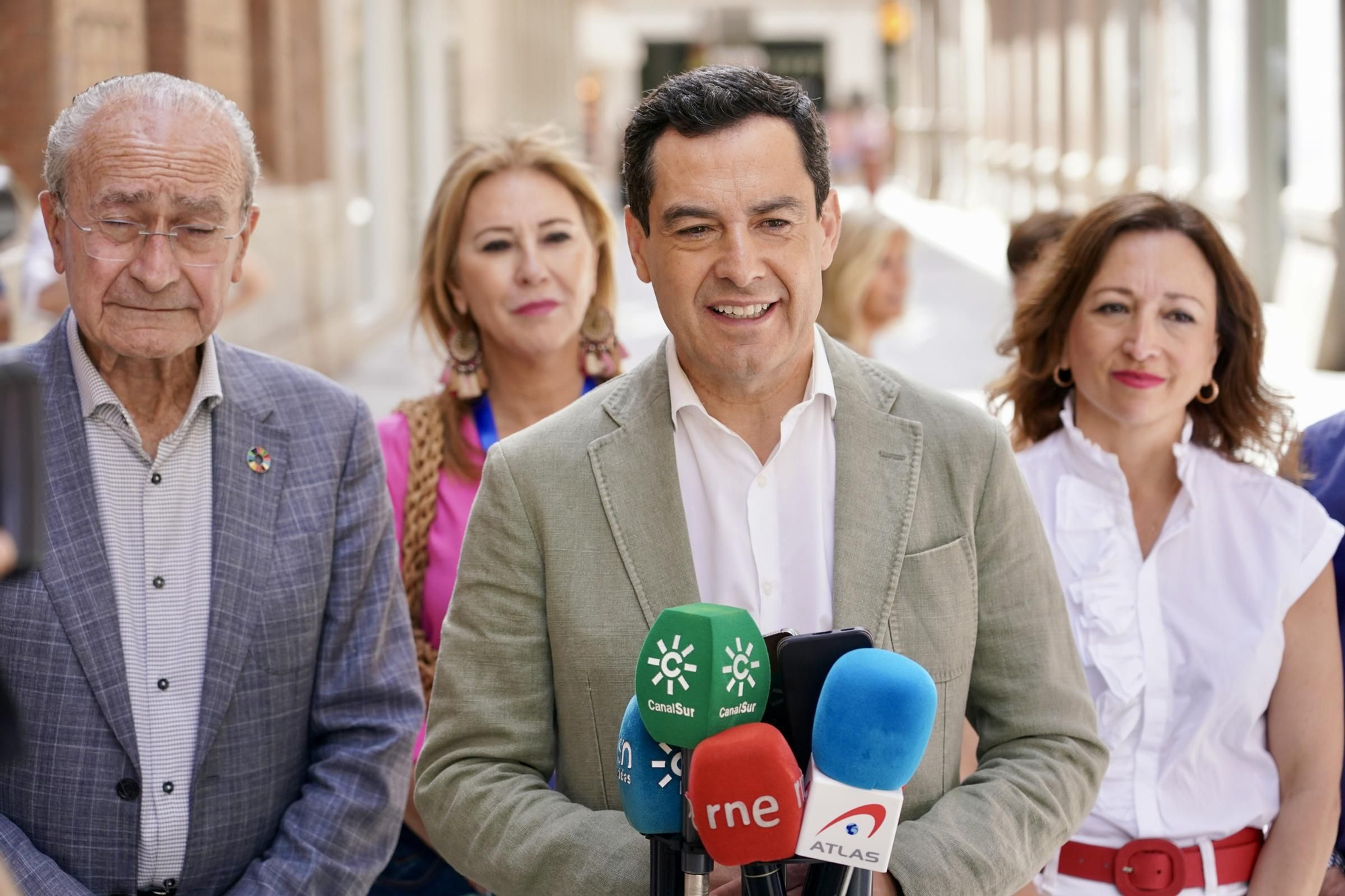 La jornada electoral del 9J al Parlamento Europeo en Málaga, en imágenes