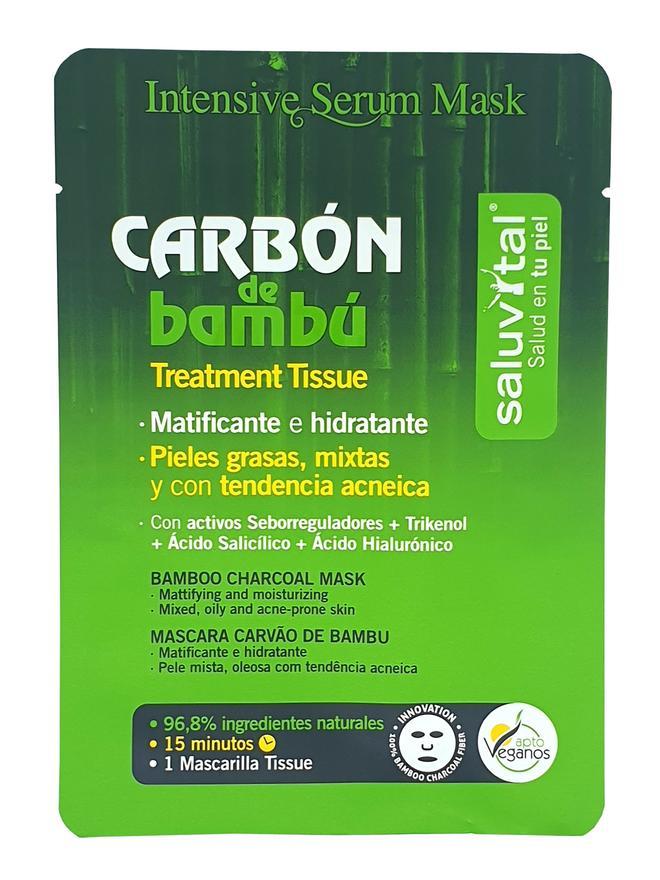 Mascarilla Sérum intensivo Carbón de Bambú