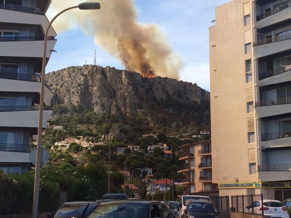 Incendi a l''Estartit