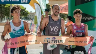 Miguel Ángel Fidalgo Rosselló y Gemma Llabres Busch vencen en el Aquatló El Corte Ingles Ciutat de Palma