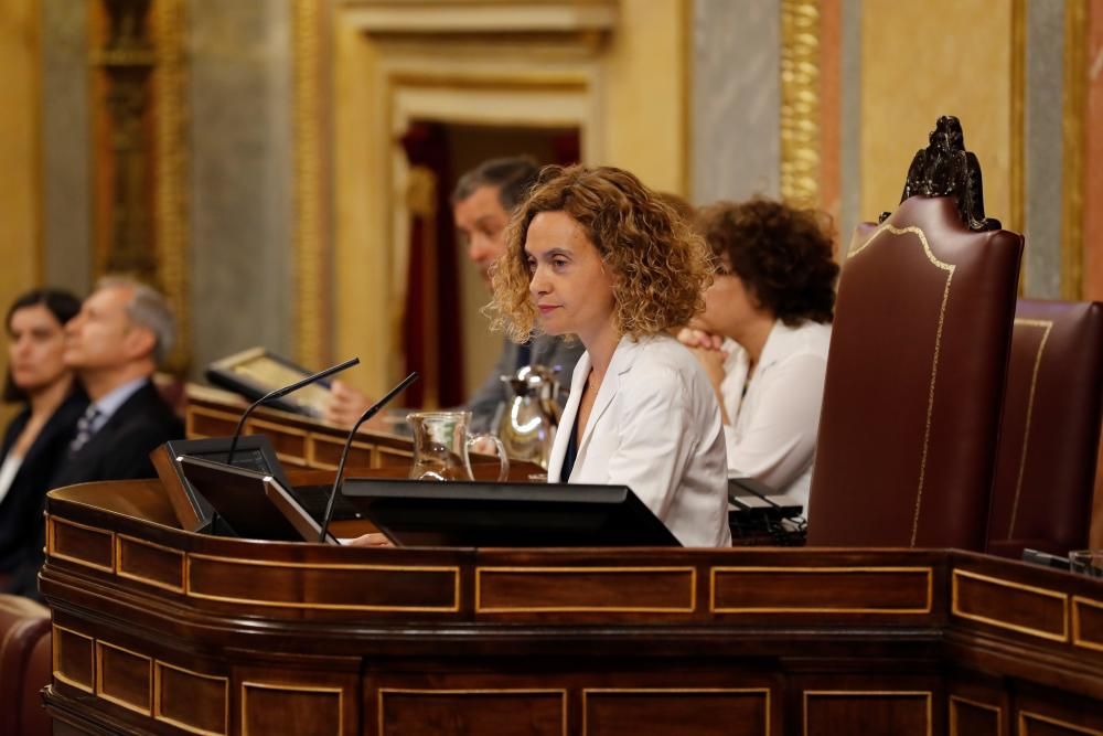 Debate de investidura en el Congreso