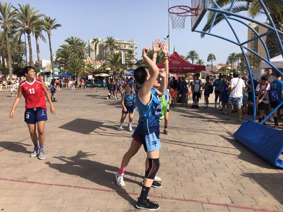 Campeonato de baloncesto 3x3 en La Ribera