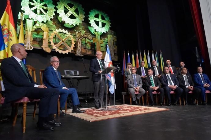 05-04-2019 GALDAR. Inauguración de Enorte, feria empresarial del Norte. Fotógrafo: ANDRES CRUZ  | 05/04/2019 | Fotógrafo: Andrés Cruz