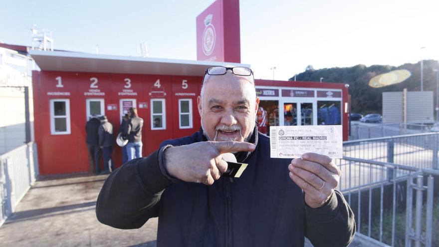 El Girona ha venut més de 10.000 entrades per veure el Reial Madrid a la Copa