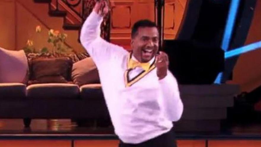 Carlton, en uno de sus bailes.