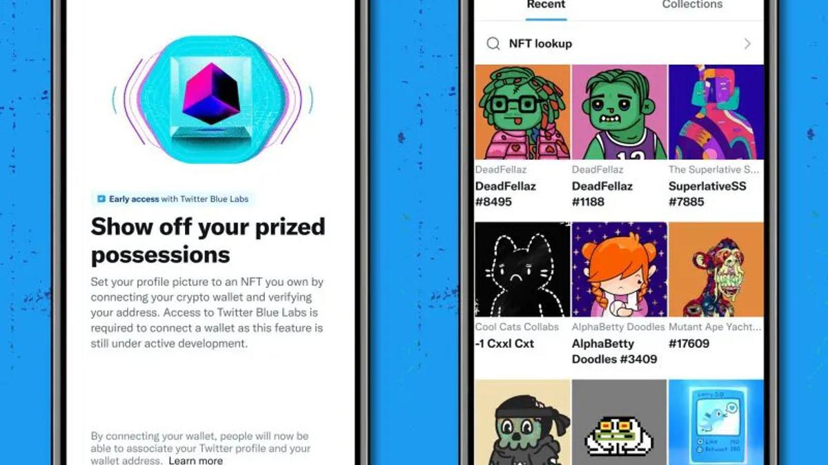 Twitter permitirá ahora exponer NFT como fotos de perfil