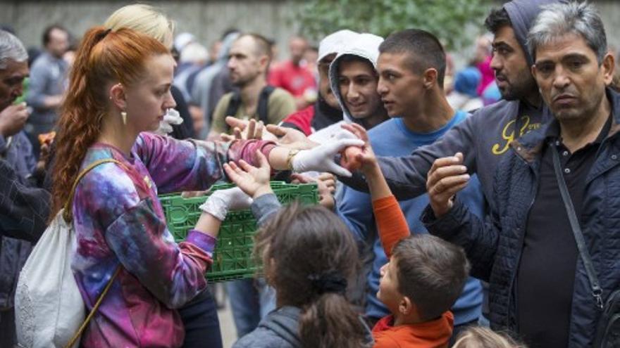 Solidaridad en Alemania con los refugiados