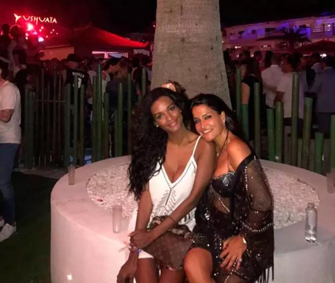 Aída Nízar en Ibiza