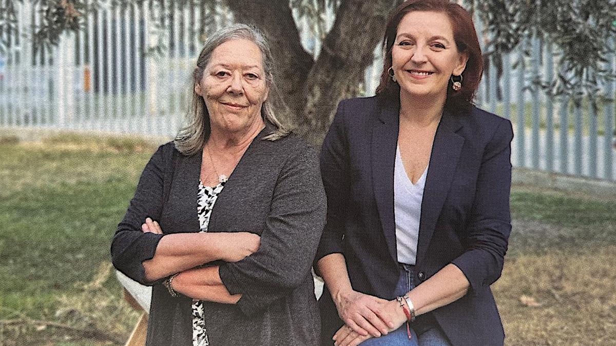 Anabel Lapena y Ana Segura, autoras de la obra.