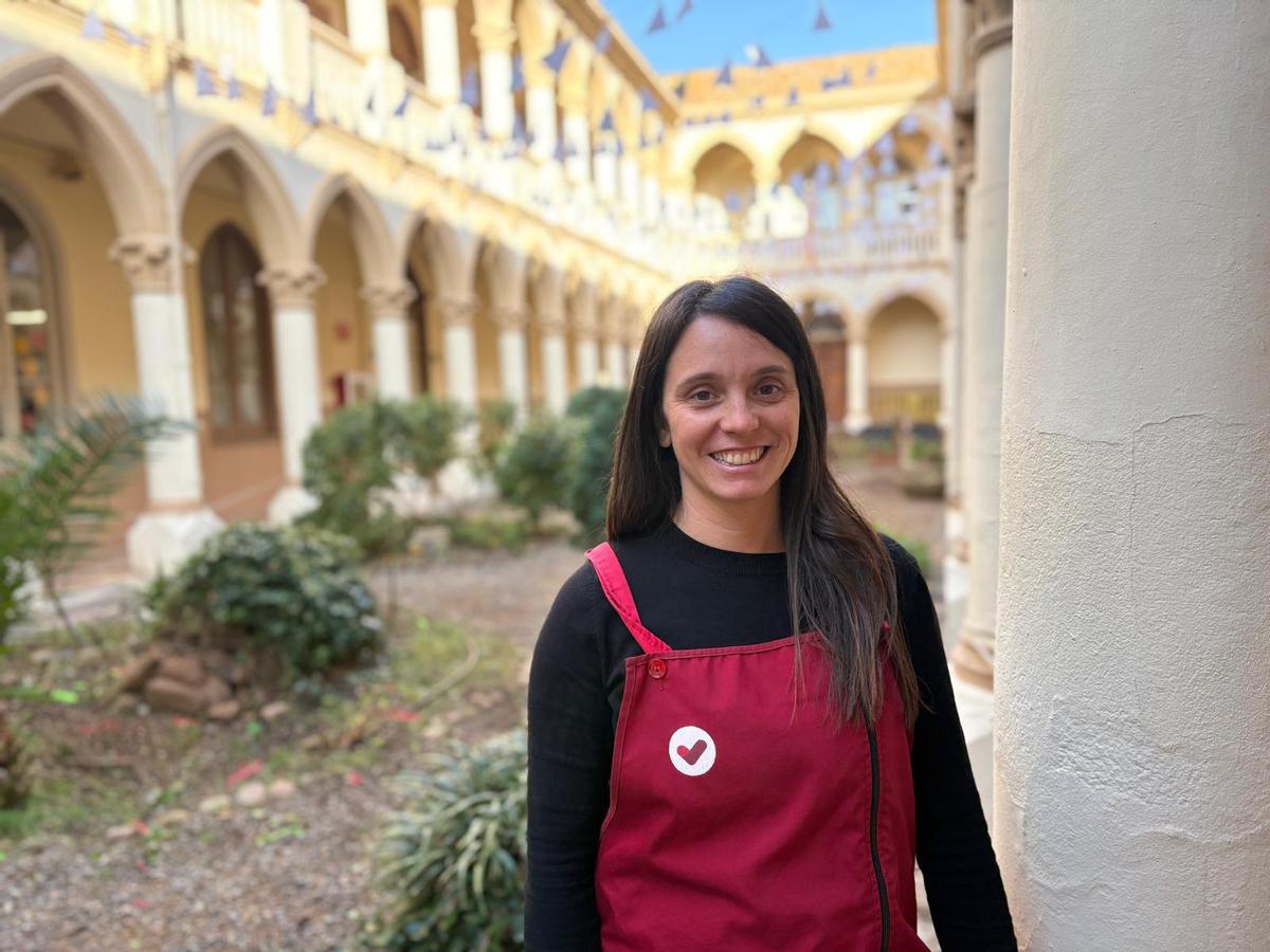 Mireia Miralpeix en la Escola Vedruna Palafrugell, donde dirige el ciclo de Eduación Infantil.