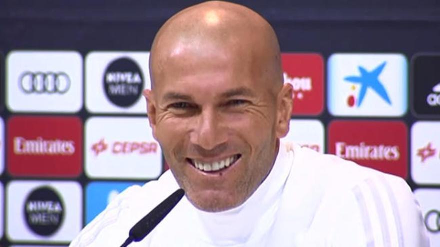 Zidane: &quot;Yo no necesito, como entrenador, un portero&quot;