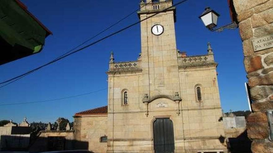 La iglesia de San Breixo de Seixalbo, donde era párroco. // E. Sarmiento