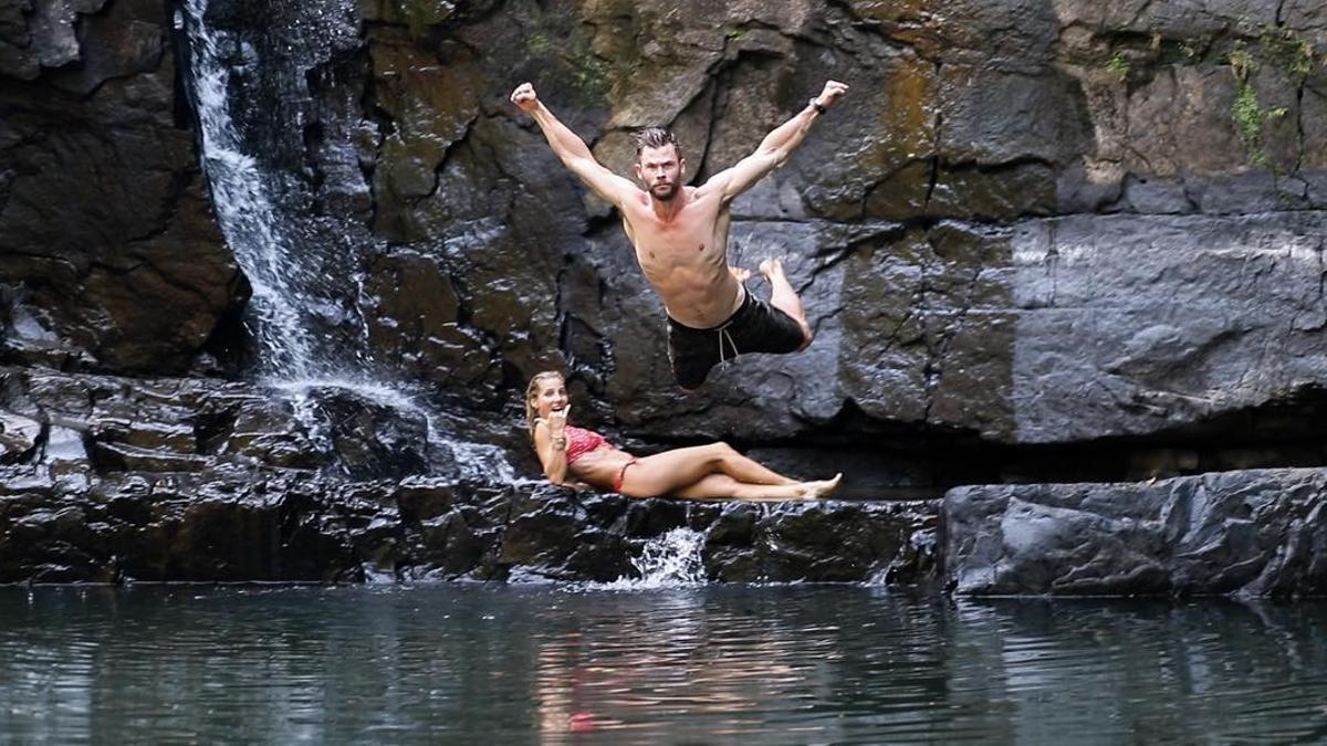 Elsa Pataky y Chris Hemsworth no quieren excusas para no ponerse en forma