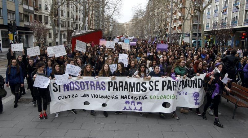 La jornada del 8M en Aragón