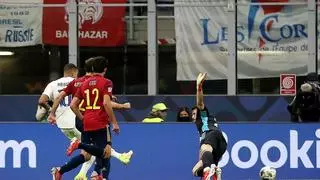 La UEFA desmiente a Fouto: el gol de Mbappé es fuera de juego por esta norma