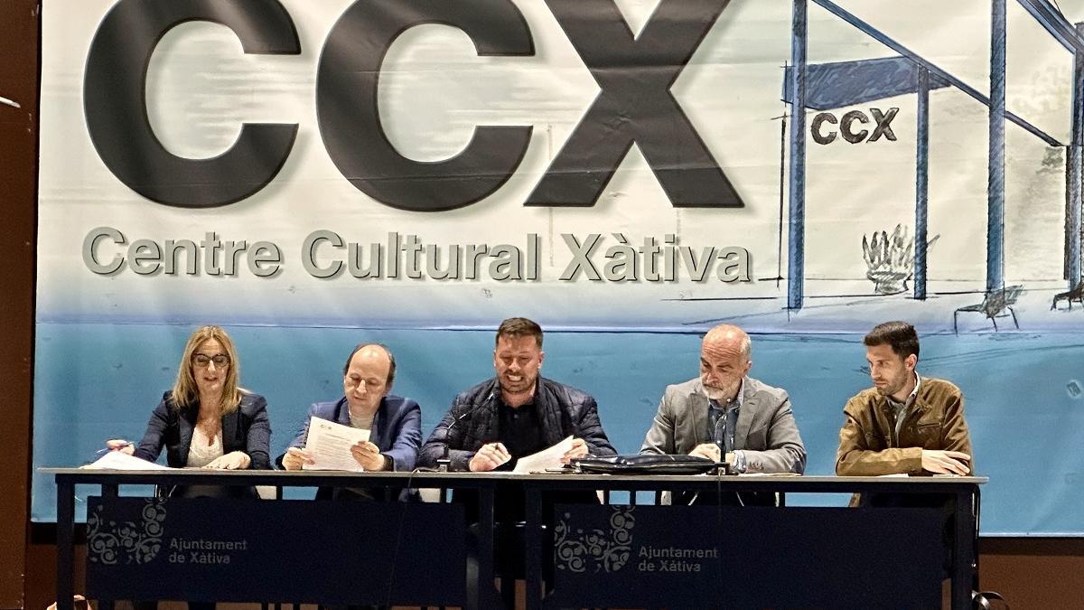 Asamblea del COR, el pasado lunes en el CCX de Xàtiva.