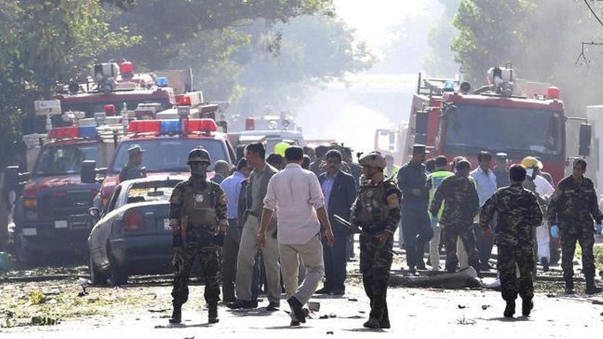 Al menos 24 muertos por la explosión de un coche bomba en Kabul