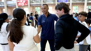 Cafú, campeón del mundo con Brasil, participó en el acto que sirvió de pistoletazo para los Laureus 2025.