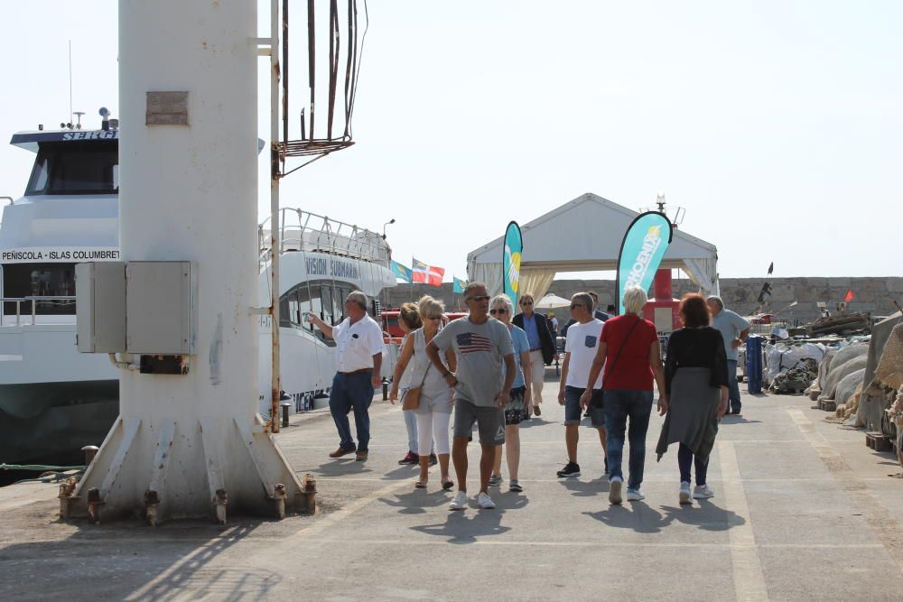 Peñíscola recibe un crucero del norte de Europa