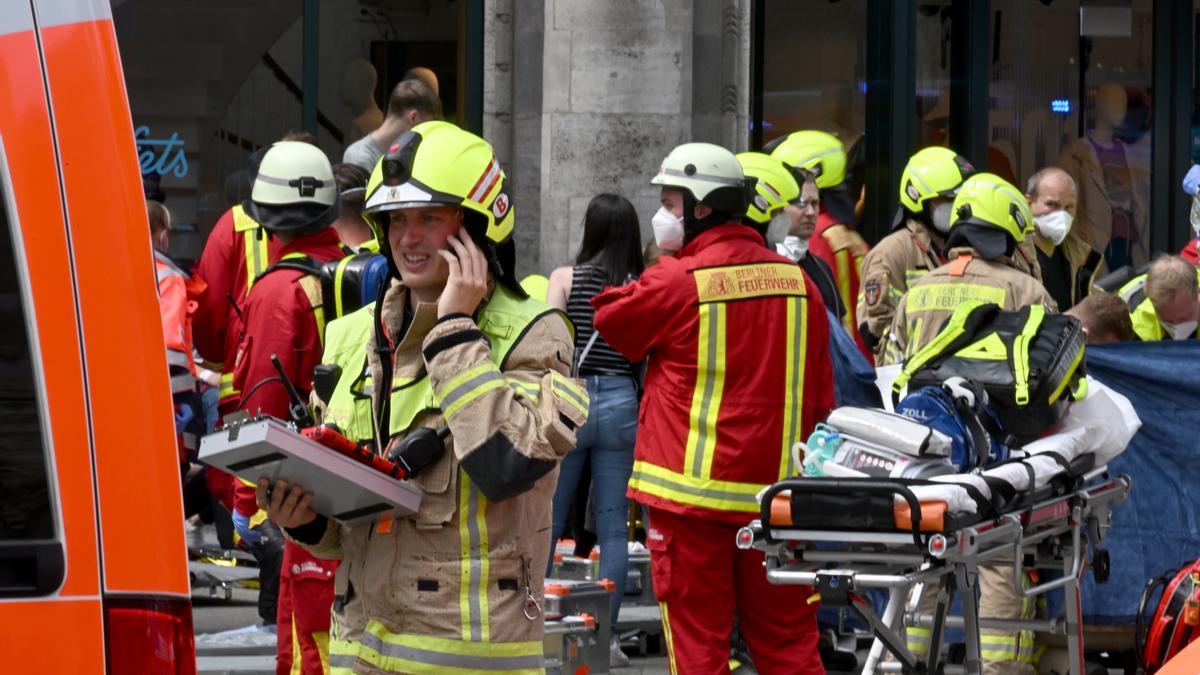 Un muerto y varios heridos en un atropello múltiple en Berlín.