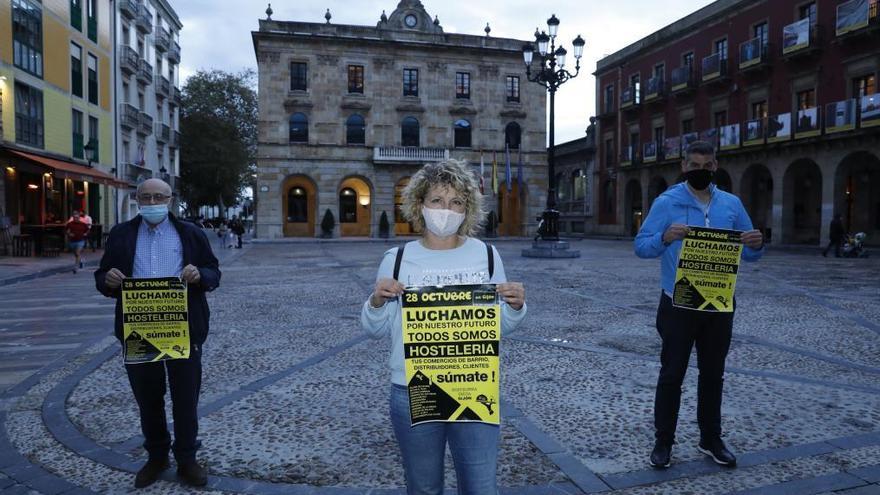 Los organizadores cancelan la gran marcha hostelera de mañana, sustituida por una cadena humana en San Pedro