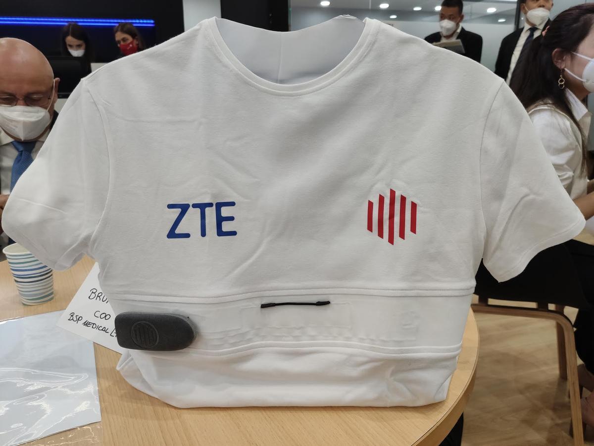 Camiseta inteligente. ZTE.