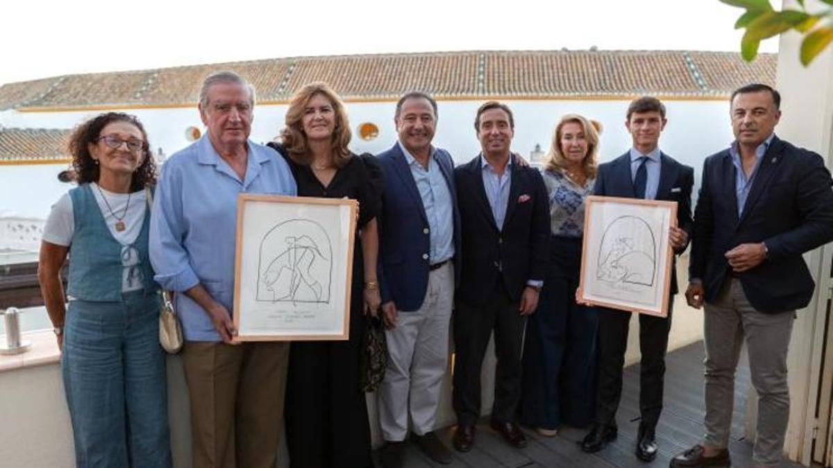 Galardonados de los I Premios Taurinos de Malandro.