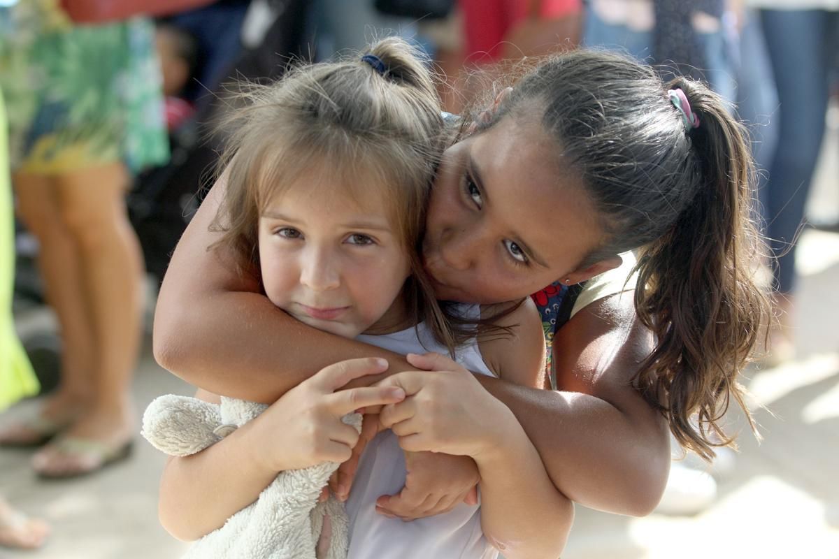 Despedida a los niños saharauis