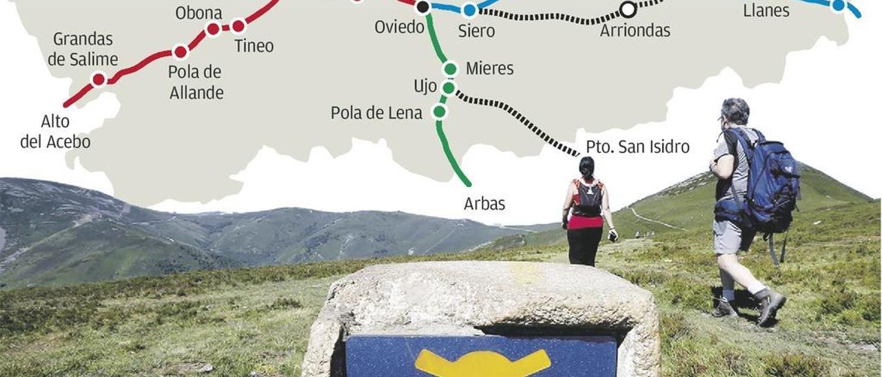 La ruta jacobea se convierte en un motor económico para los concejos rurales