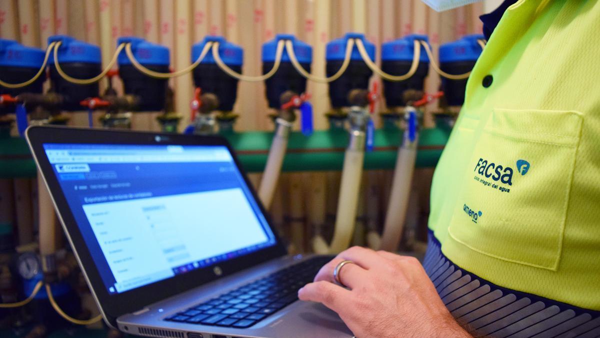 Facsa utiliza última tecnología en su gestión del agua potable en Vila-real.