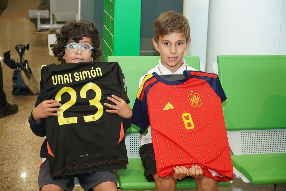 Llegada de la Selección Española a A Coruña Llegada de la Selección Española a A Coruña