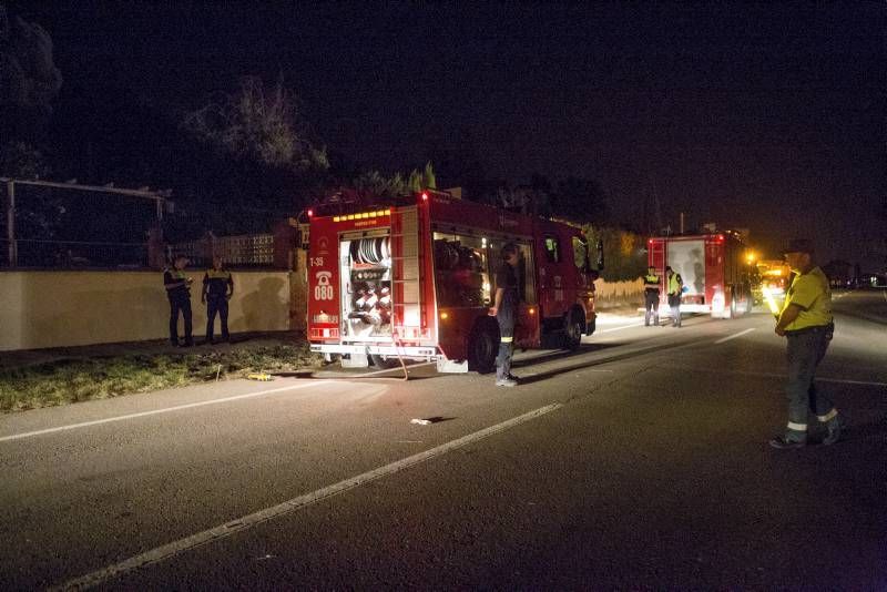 Fotogalería del incendio de la Residencia Santa Fe