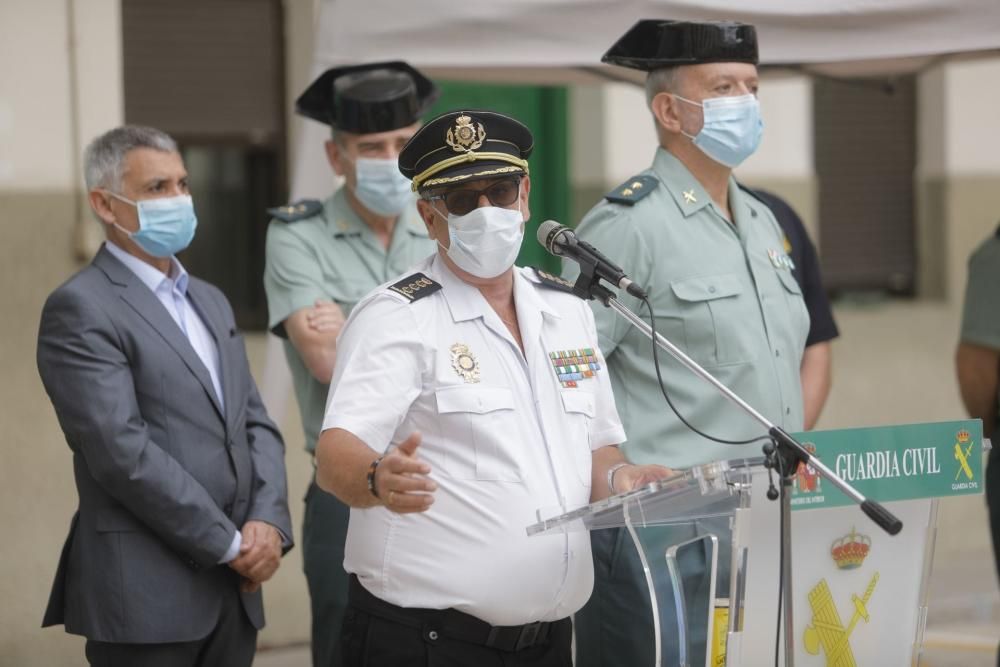 Guardia Civil y Policía Nacional incautaron 3.800 kilos de cocaína en el Puerto de València durante el Estado de Alarma