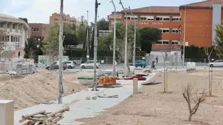 El bipartito de Alicante paraliza "sine die" la obra de construcción del parque del PAU 2