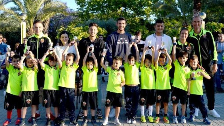 Uno de los equipos que ha participado en la Liga de Iniciación del Elche