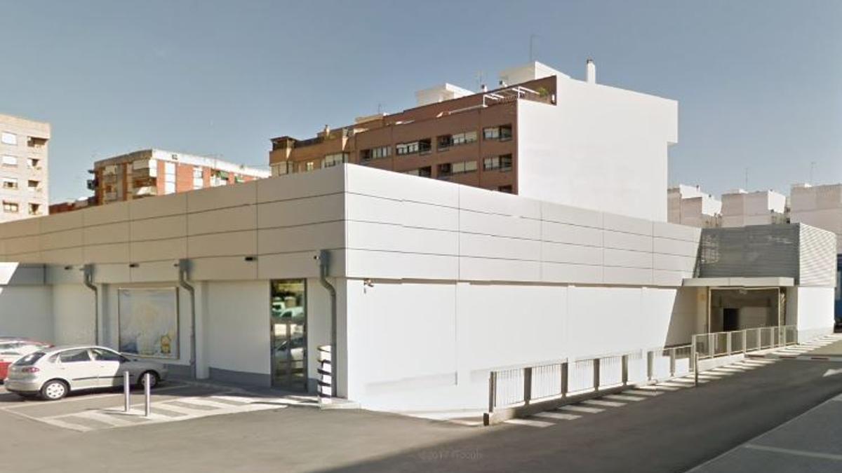 Lugar donde se produjo la violación el pasado lunes en València.