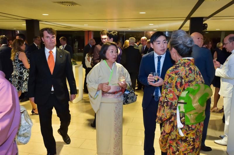 11-02-2010 LAS PALMAS DE GRAN CANARIA. Recepción del embajador de Japón en España, Kenji Hiramatsu, para celebrar su Fiesta Nacional. Fotógrafo: ANDRES CRUZ  | 11/02/2020 | Fotógrafo: Andrés Cruz