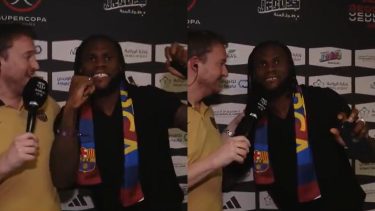 La aparición inesperada del 'Presidente' Kessié