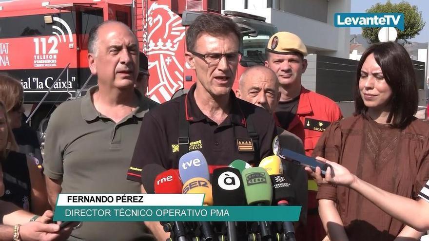 Más de 9.600 hectáreas quemadas, y de momento, el incendio seguirá sin estabilizarse este jueves