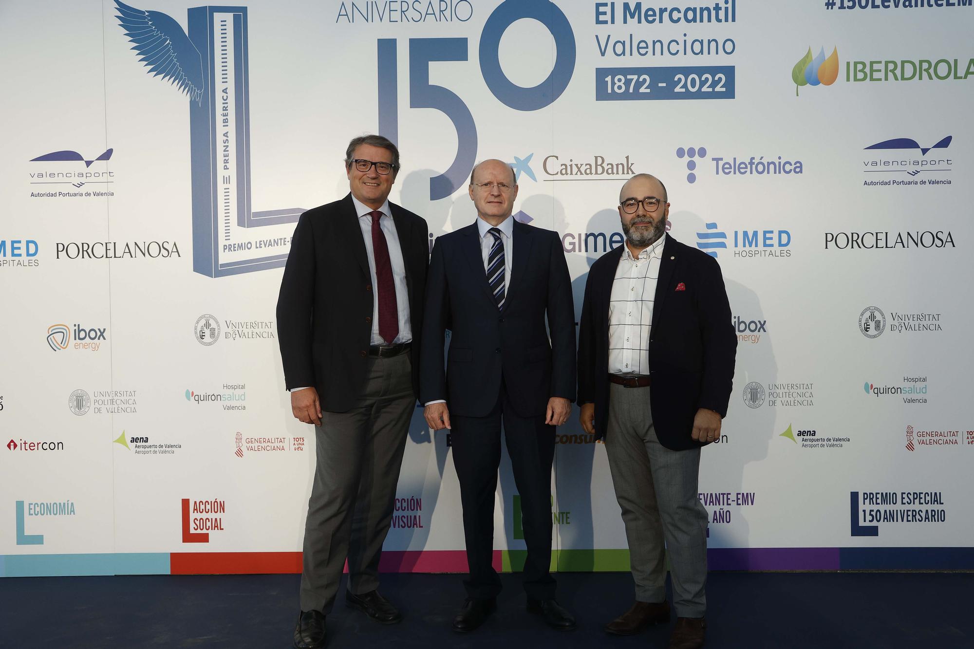 Todas las fotos de la gala de entrega de los premios Levante-EMV - 150 Aniversario