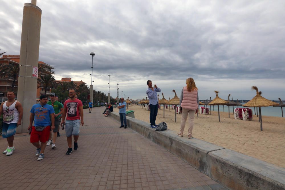 Hila y Barceló visitan la Playa de Palma