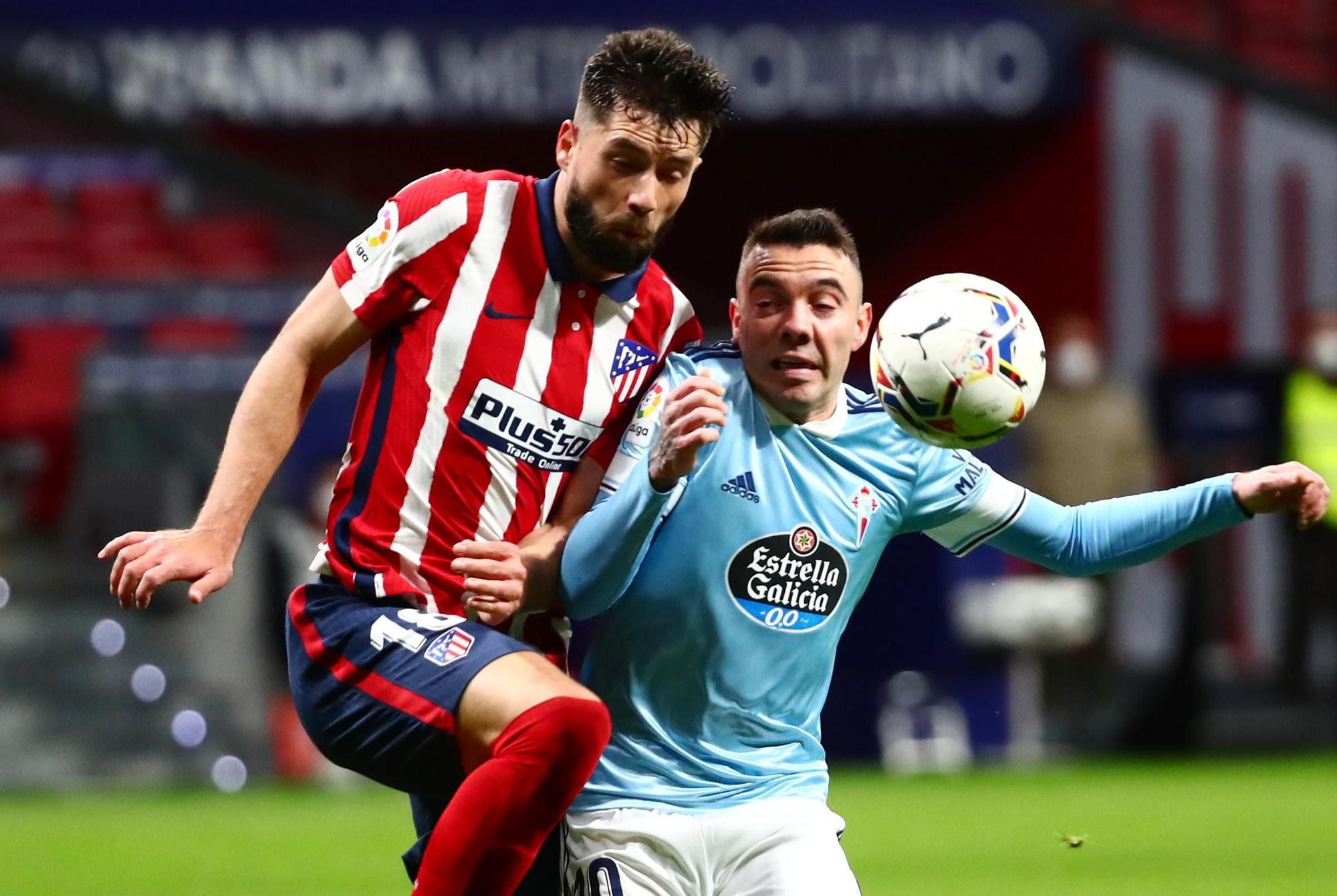 Las fotos del Atlético de Madrid - Celta en el Metropolitano