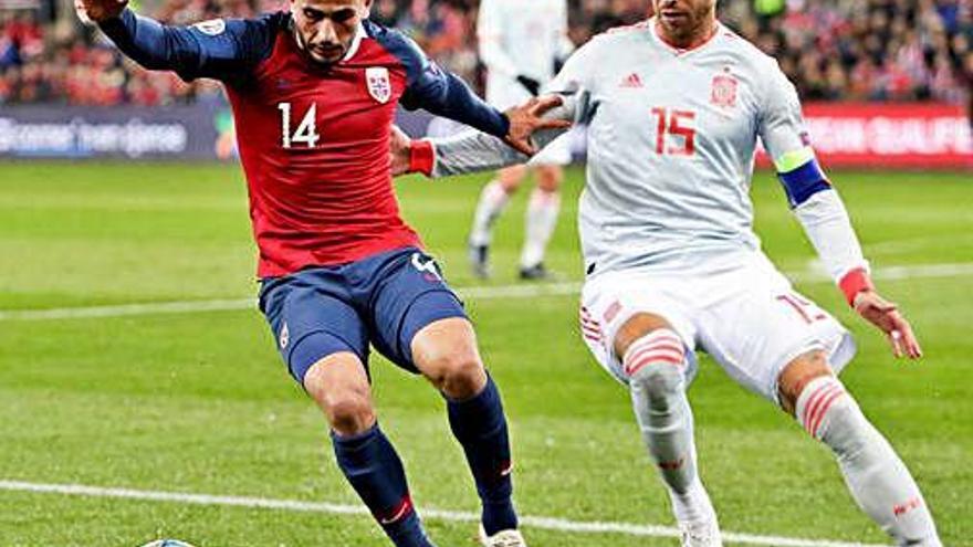 Espanya no va aconseguir passar de l&#039;empat a Noruega (1-1)