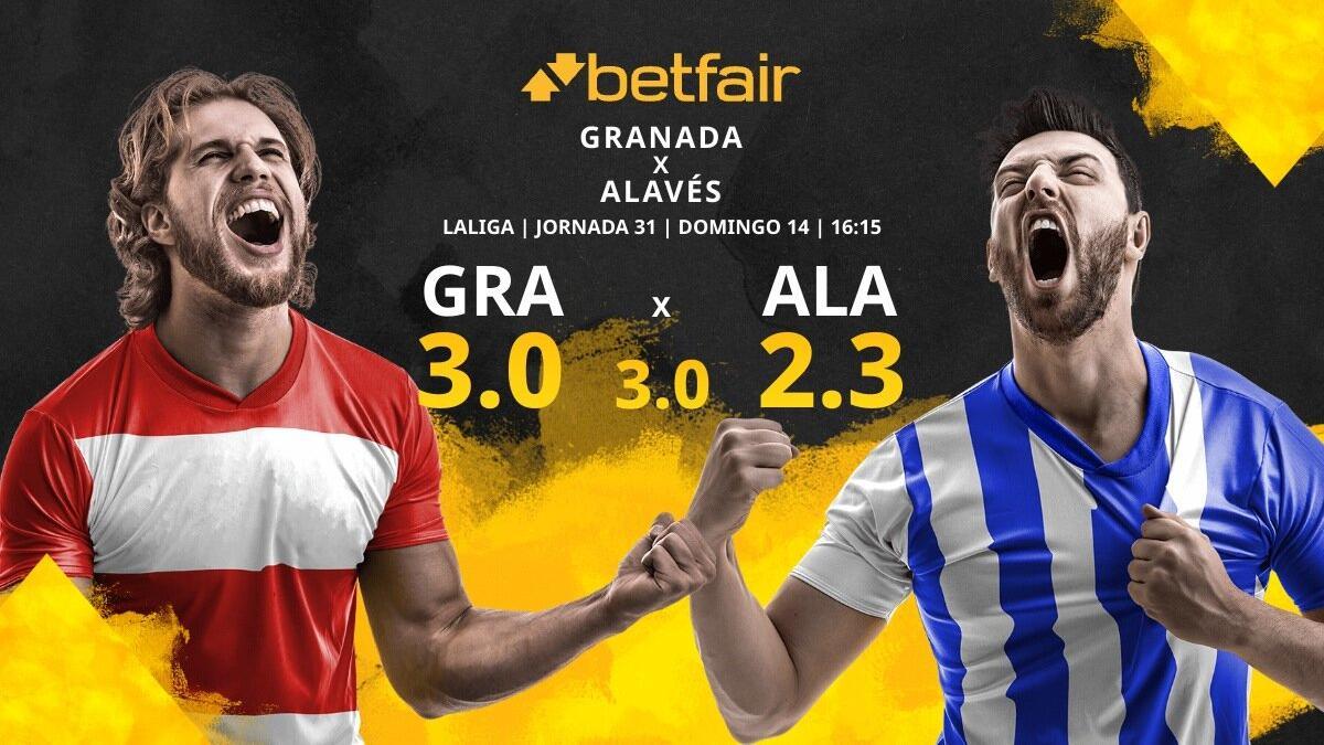 Granada CF vs. Deportivo Alavés: horario, TV, estadísticas, clasificación y pronósticos